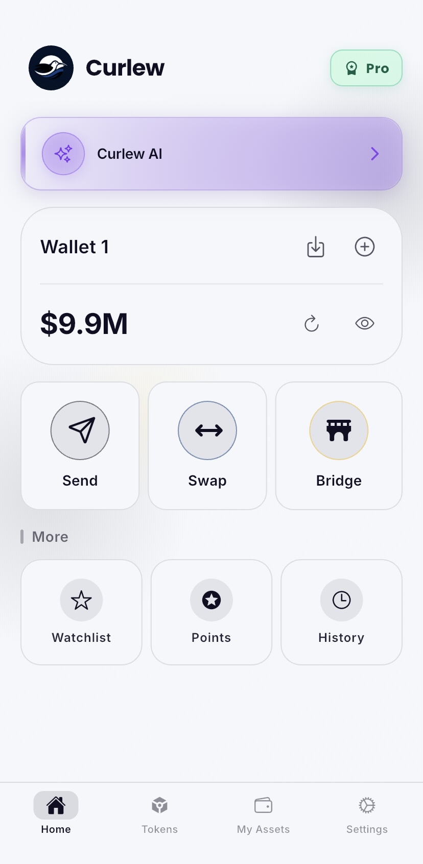 Curlew app screenshot 2
